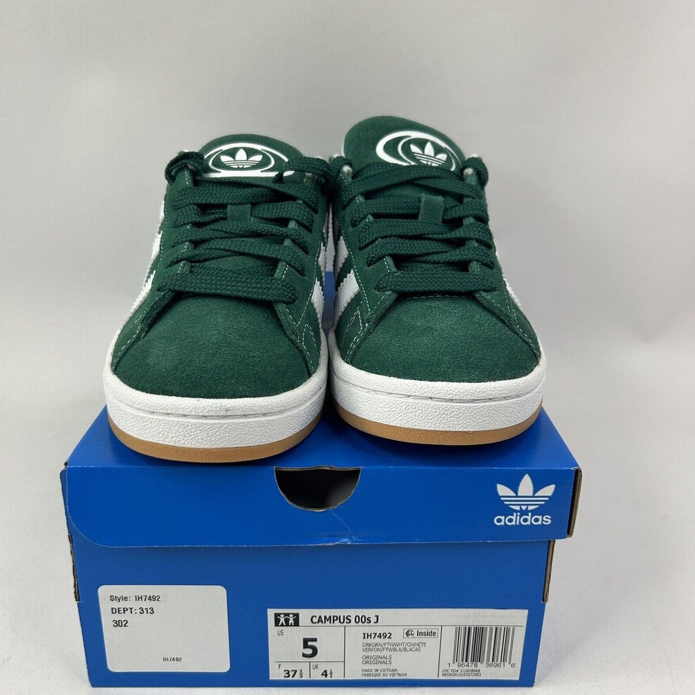 Adidas Shoes Campus 00s “Dark Green White” 2024 - Picture 2 of 5